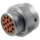 HD36-18-14SN - 14 circuit HD30 line plug. (1pc)